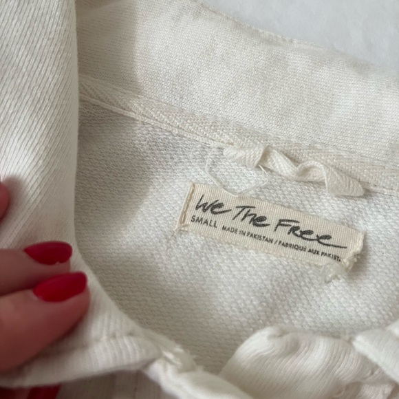 Free People Saturday shirt jacket - lazy bones cream - Picture 5 of 7